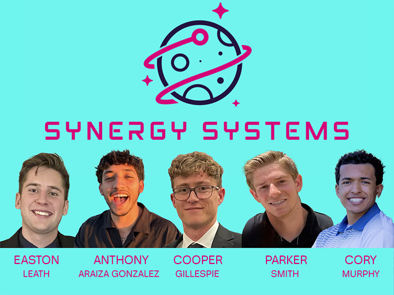 Team ME-1 from left to right: Easton Leath, Anthony Araiza Gonalez, Cooper Gillespie, Parker Smith, Cory Murphy